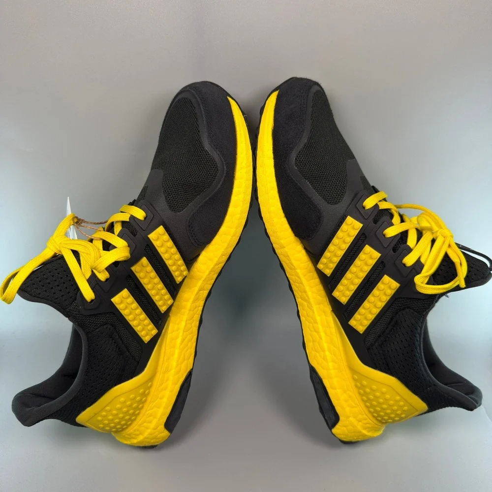 Adidas Ultraboost DNA Lego Color Pack Mens 8 Yellow Black Running Shoes Sneaker